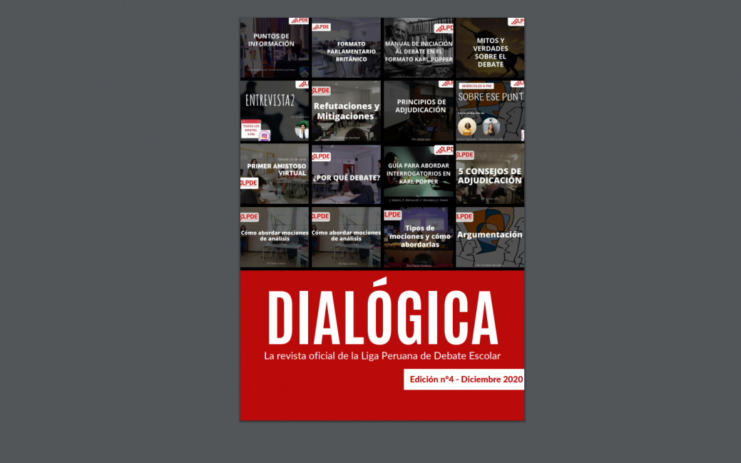 LPDE: Les invitamos a leer la cuarta edición de nuestra Revista Dialógica.
