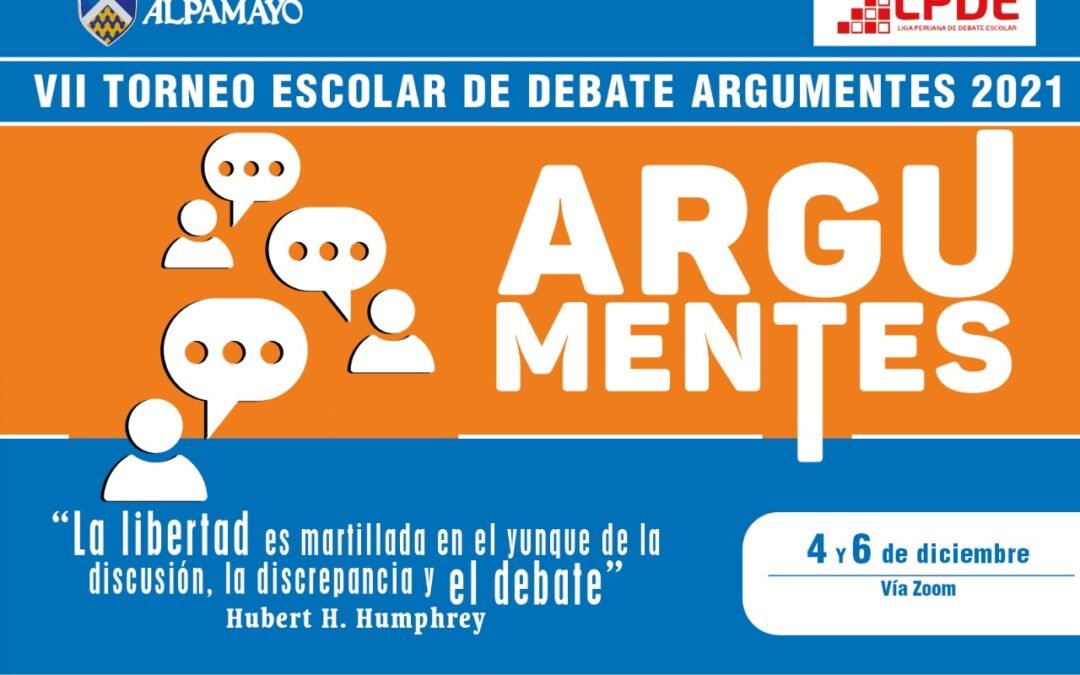 LPDE: Adjudica en el VII Torneo Interescolar de Debate ArguMentes